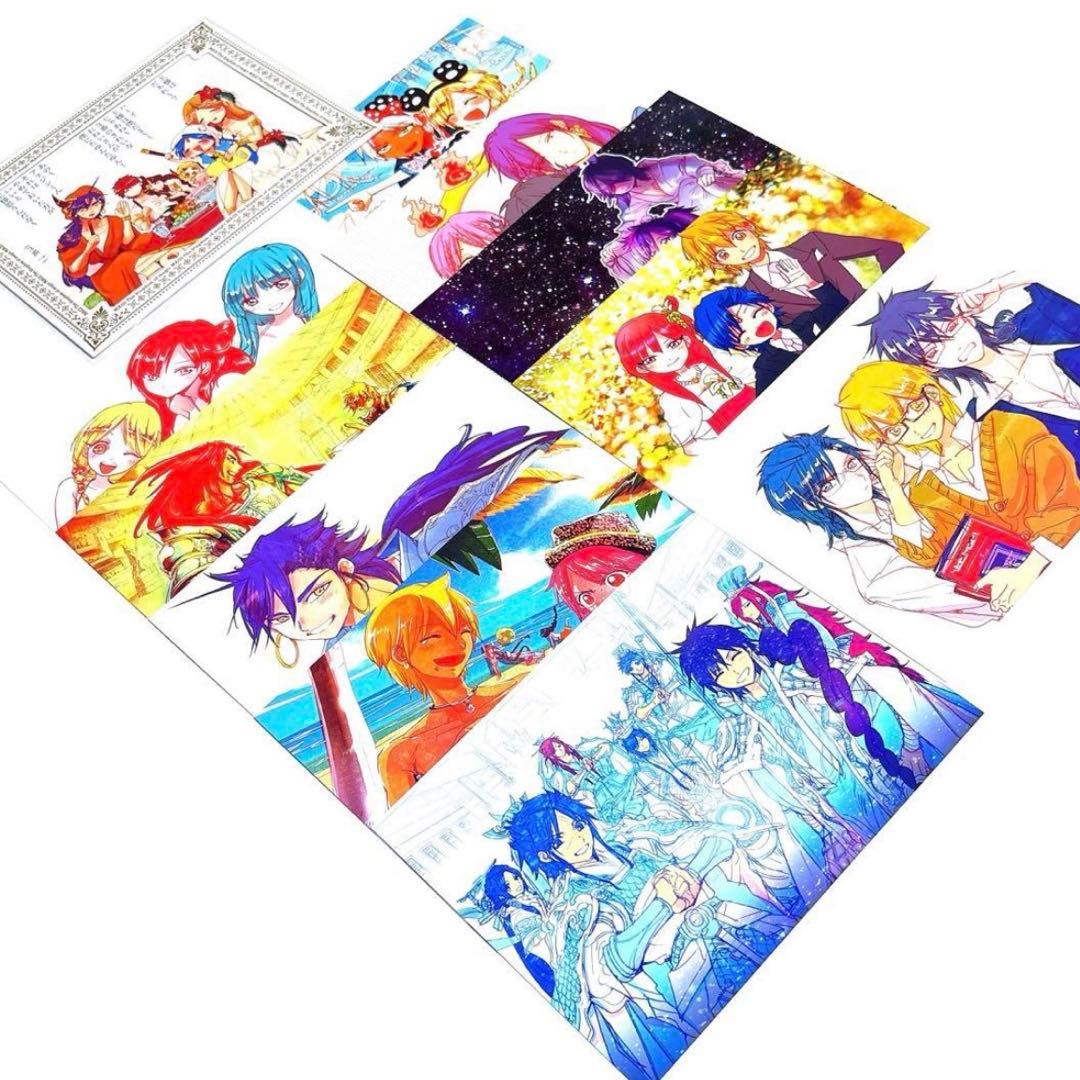マギ The kingdom of magic 特典 ポストカード 全種類セット