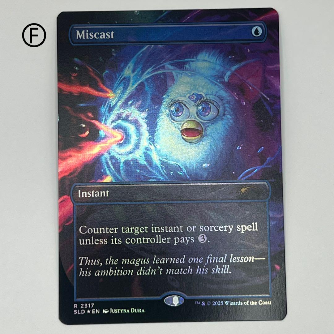 MTG 唱え損ね/Miscast ボーダーレスfoil 英語1枚 SLD - メルカリ