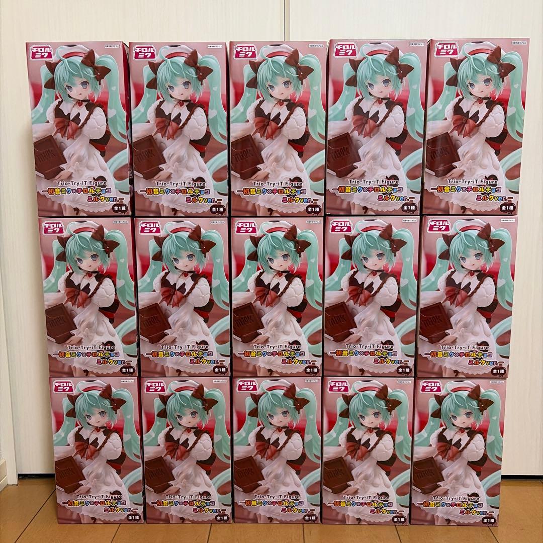 初音ミク×チロルチョコ ミルクver. フィギュア　15体セット