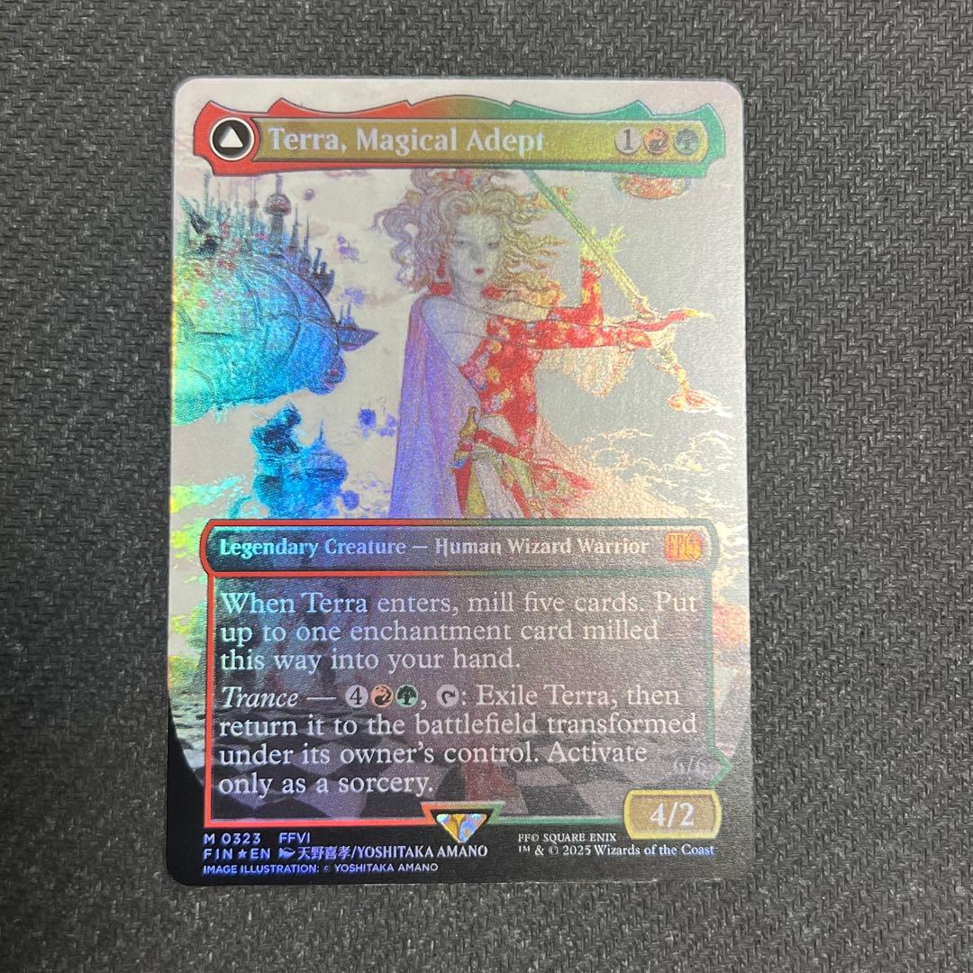 MTG FIN《魔導戦士、ティナ》英語版ボーダーレス foil