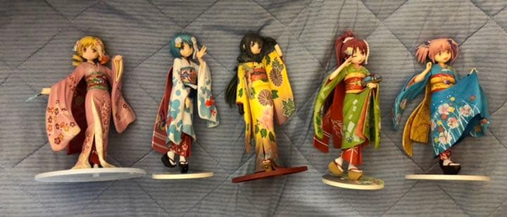 魔法少女まどか⭐︎マギカ　フィギュア　晴れ着　全5種　セット　舞枝ver まどか