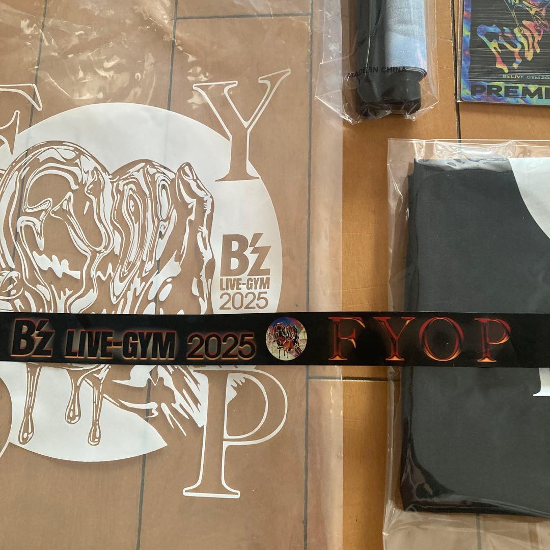 銀テープ付】B'z LIVE-GYM 2025 FYOP プレミアム席グッズ - メルカリ