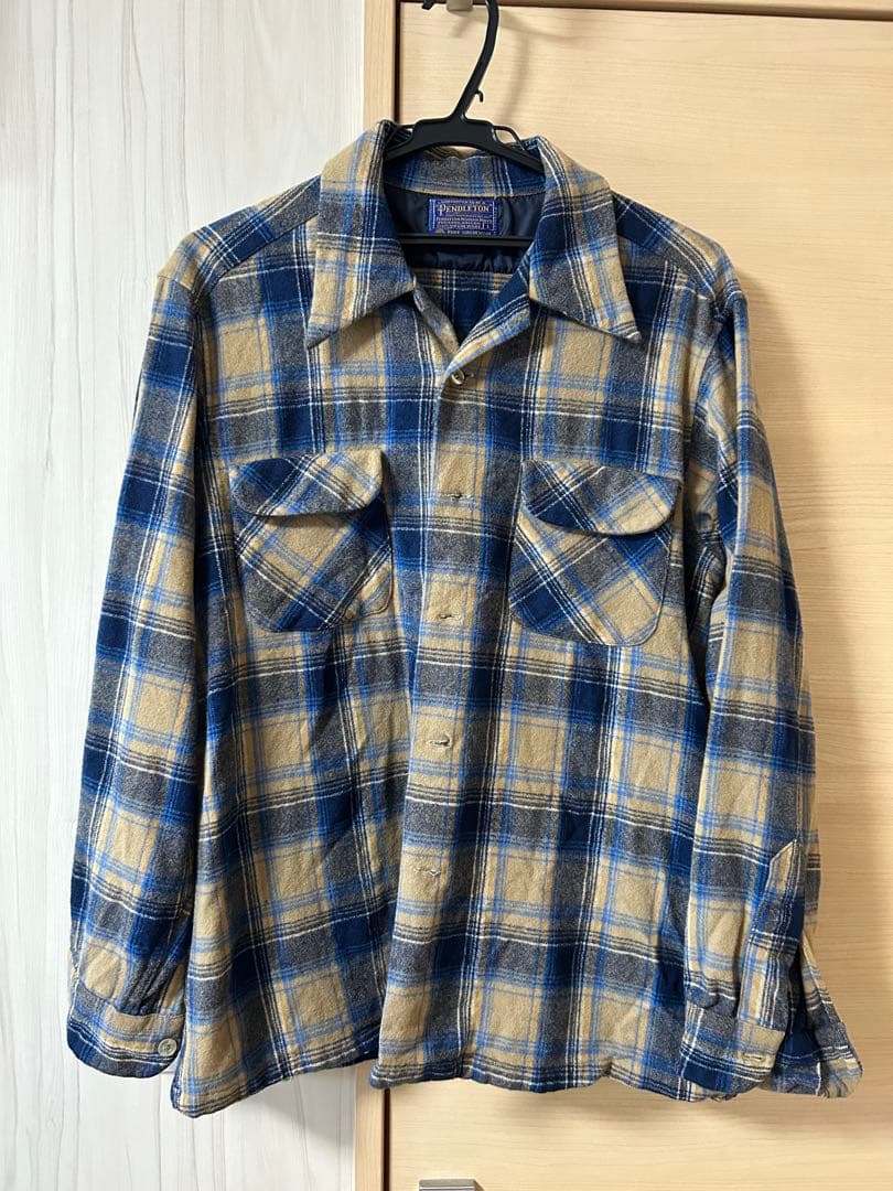 ど*ら様 70年代　PENDLETON ペンドルトン　ウールシャツ 70年代 ペンドルトン ウールシャツ - CA. used clothing and books