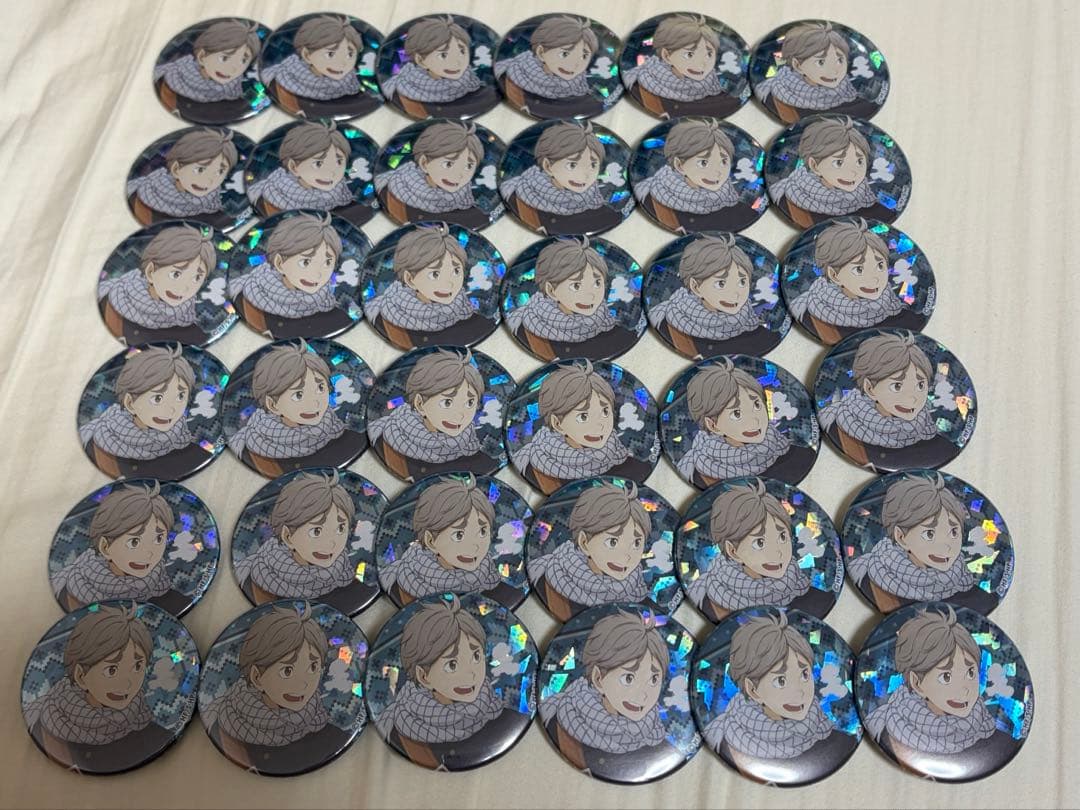 ハイキュー!! autumn&winter 缶バッジ 菅原孝支 36個 ハイキュー!! グリッター缶バッジ／菅原孝支: キャラグッズ
