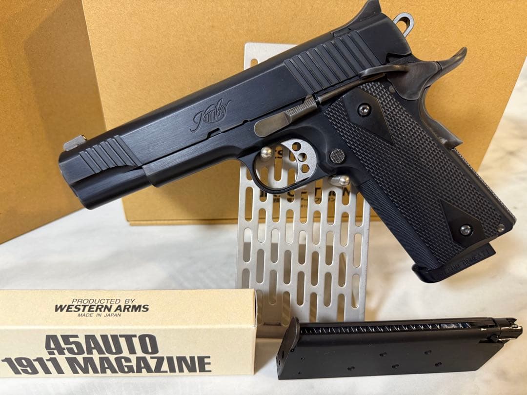 ウエスタンアームズ キンバー LAPD SWATカスタムⅡ NEWバトルダメージ