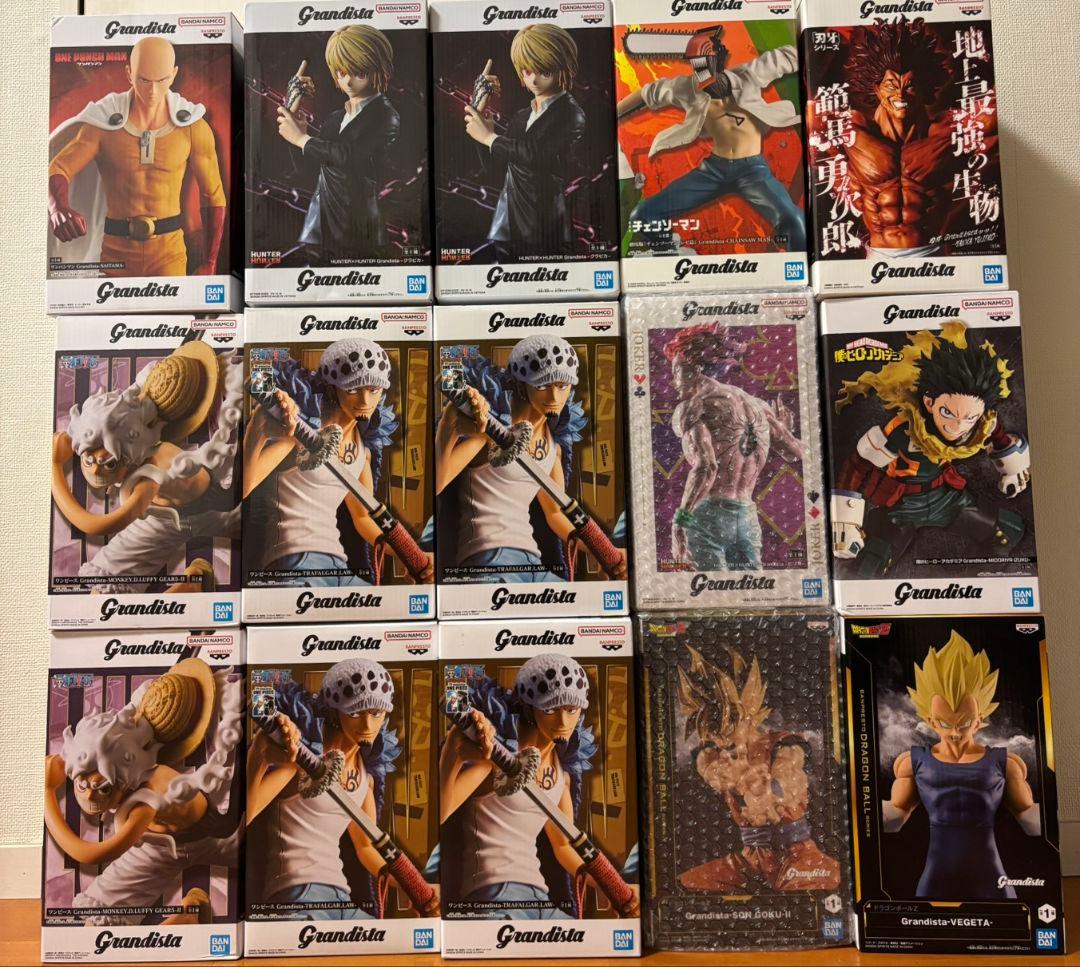 Grandista　15個セット！　クラピカ　ヒソカ　チェンソーマン　刃牙