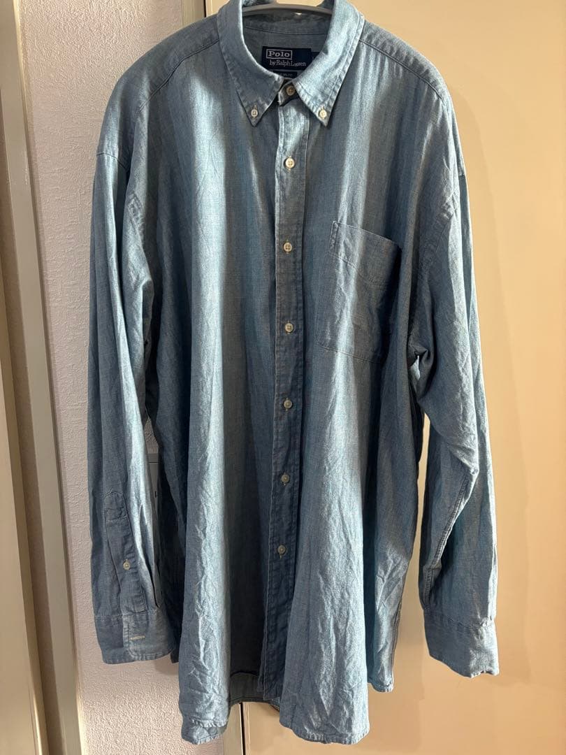 Polo by Ralph Lauren ビックシャツシャンブレー　Mサイズ