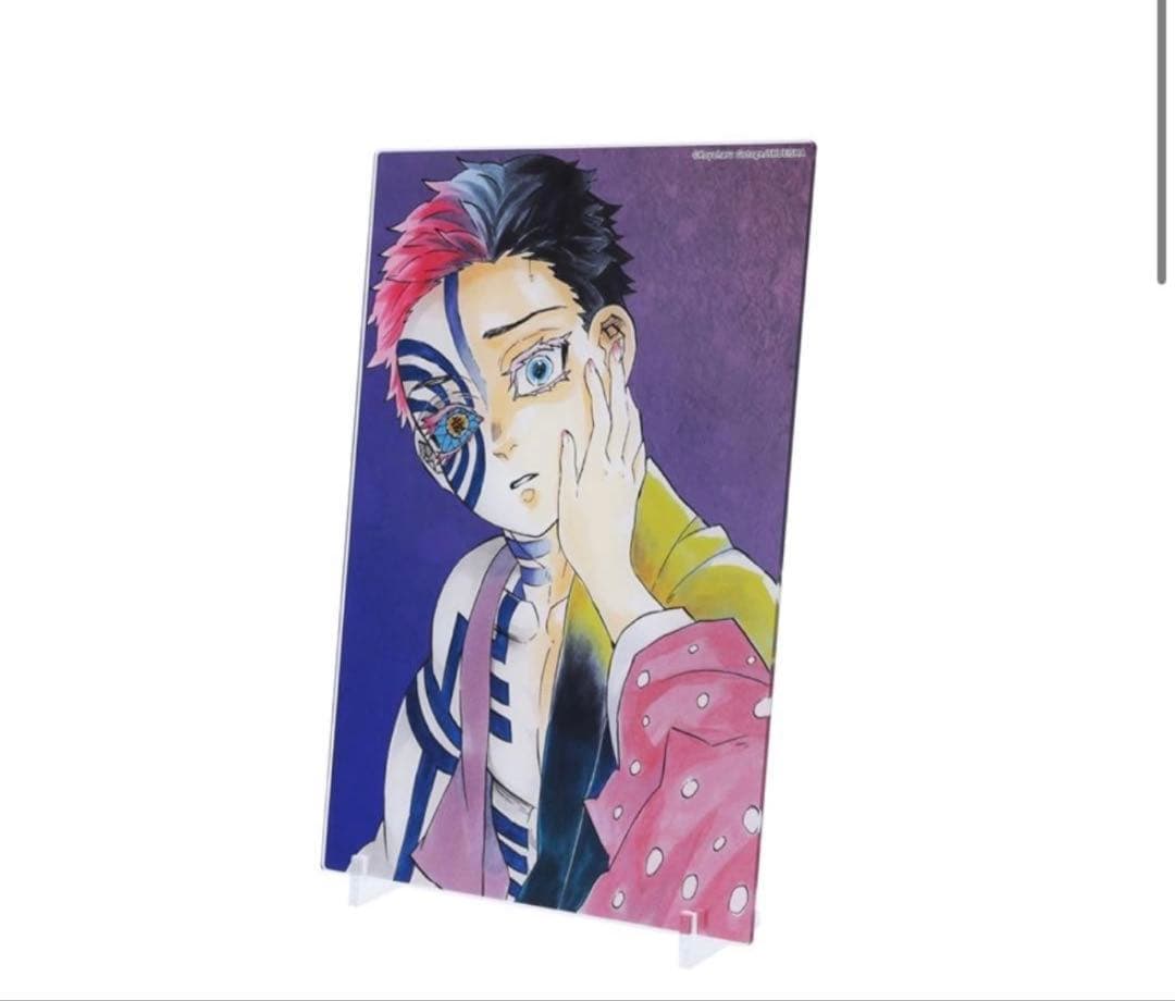 鬼滅の刃 箔入りアクリルアート 猗窩座 狛治 JCS限定