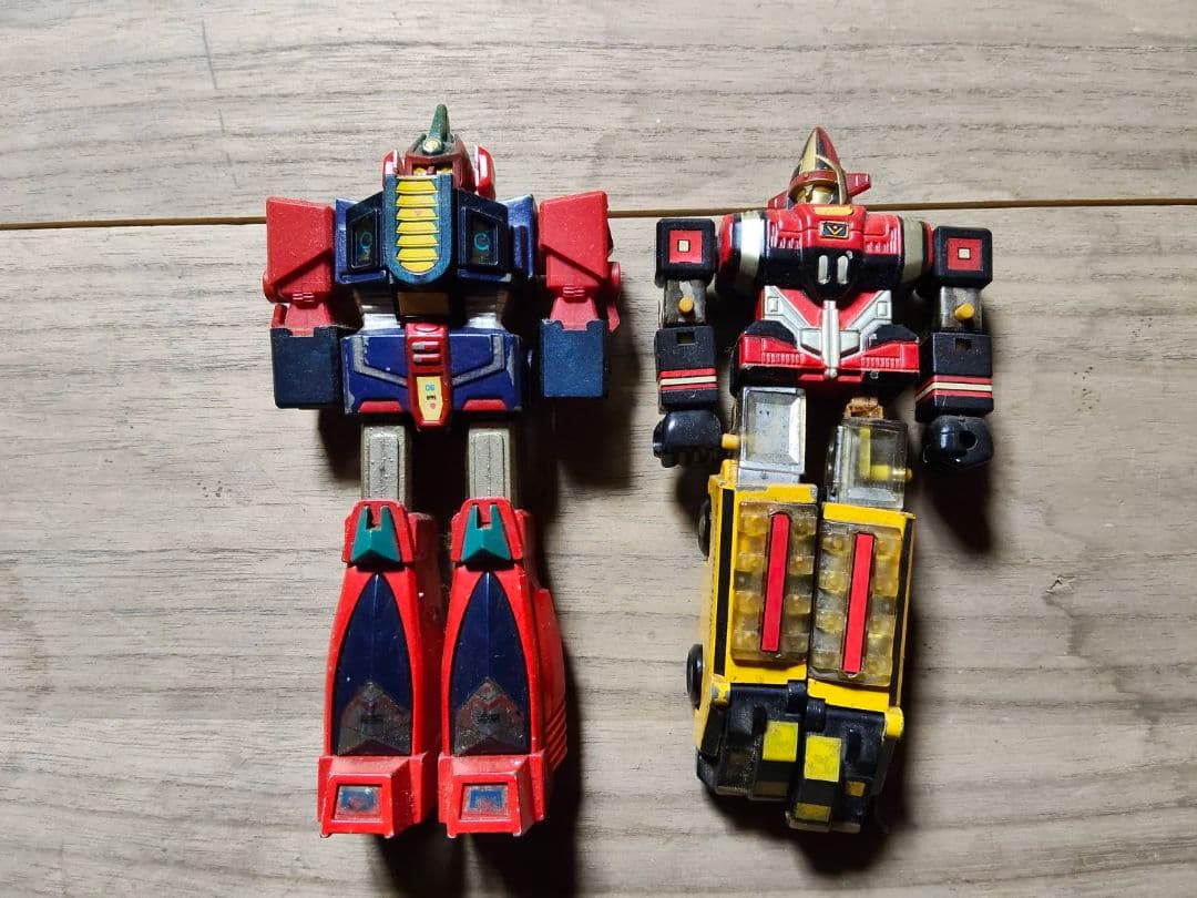 バンダイ　ゴーグルロボ　大戦隊ゴーグルファイブ　銀河旋風ブライガー　2体セット