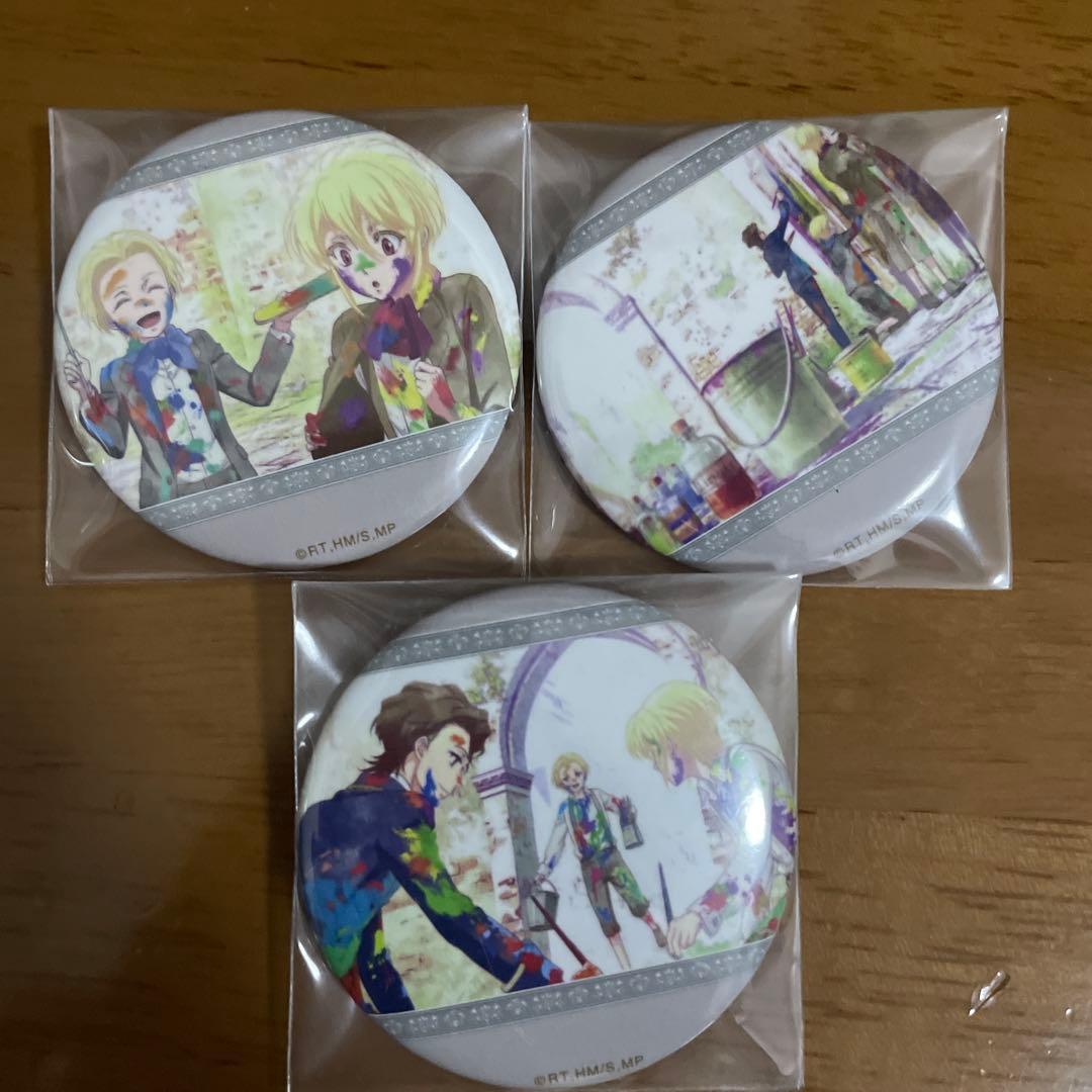 憂国のモリアーティ　ダッシュストア　缶バッジ アルバート ウィリアム ルイス