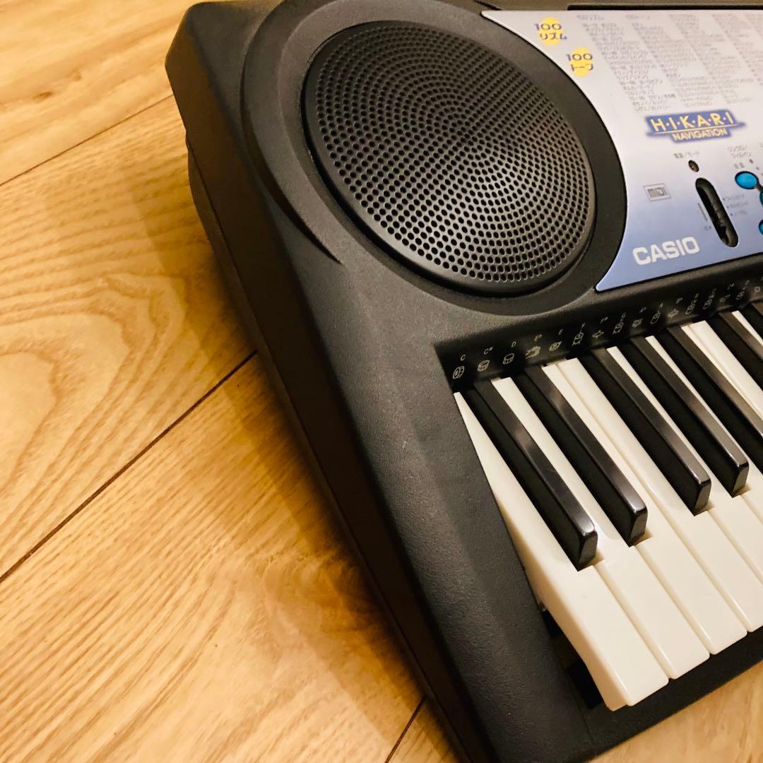 美品 】CASIO LK-36 光ナビゲーション キーボード アダプター付き