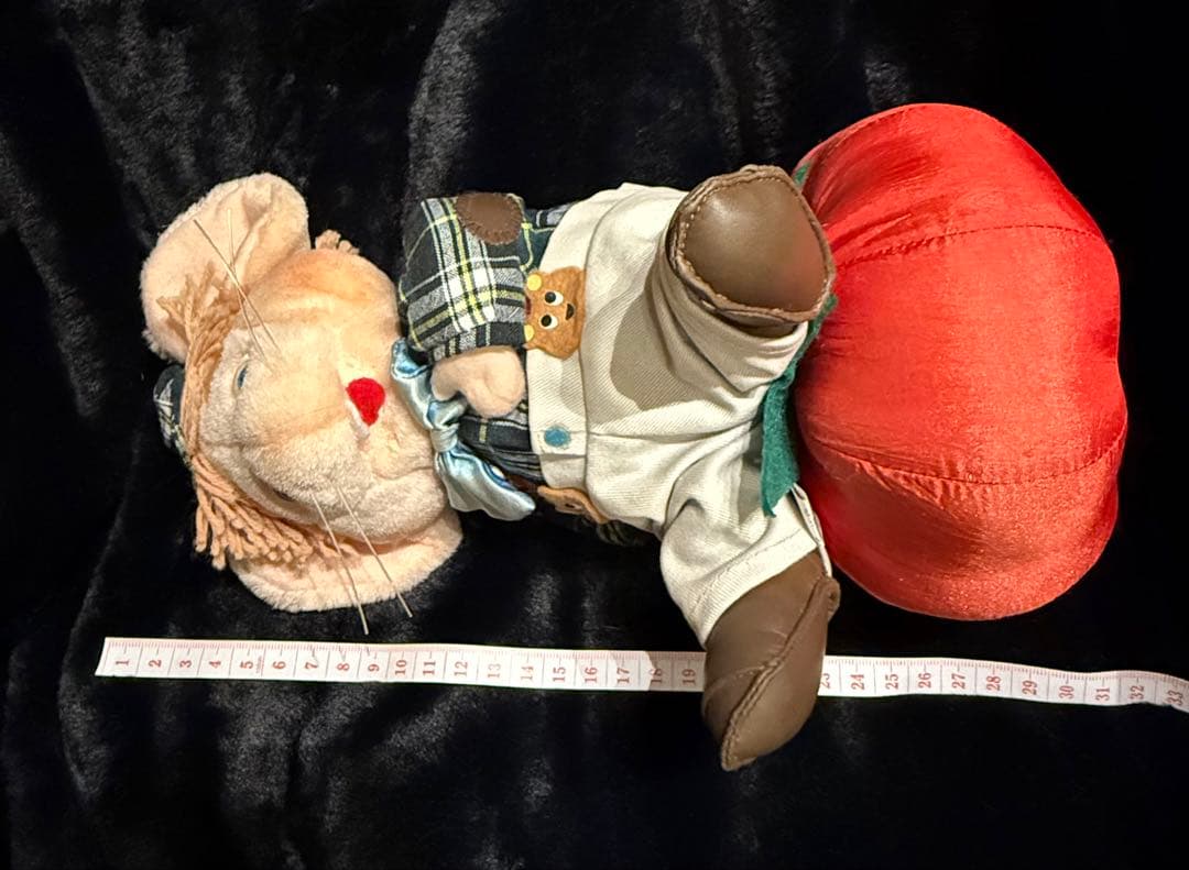 期間限定値下げ トッポジージョ ぬいぐるみ トマト 昭和 平成 レトロ