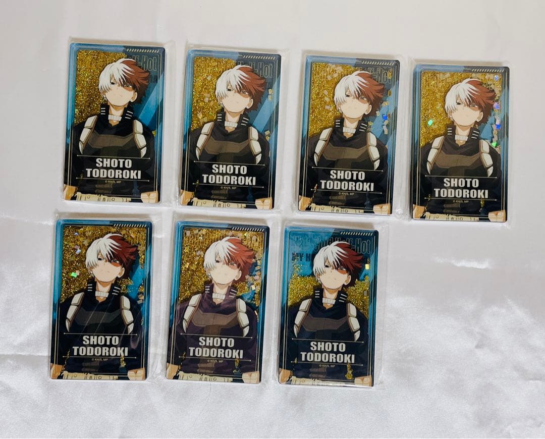 ヒロアカ 轟焦凍 トレーディングリキッドホログラムブロック RICH