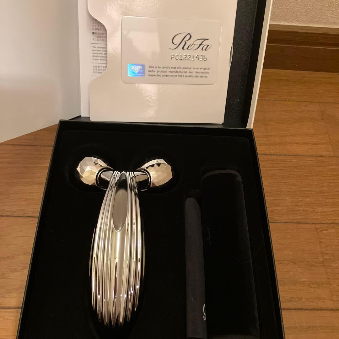 ReFa リファ　RF-PC2019B SILVER $320 MTG ReFa CARAT RAY RF-PC2019B Face & Body Microcurrent Roller