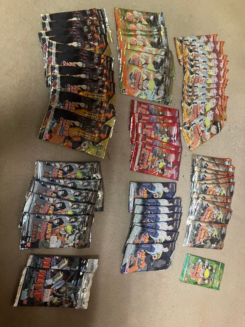 ゆ*ず様 【トレカ福袋】ナルト トレーディングカード セット　５９パック詰め合わ