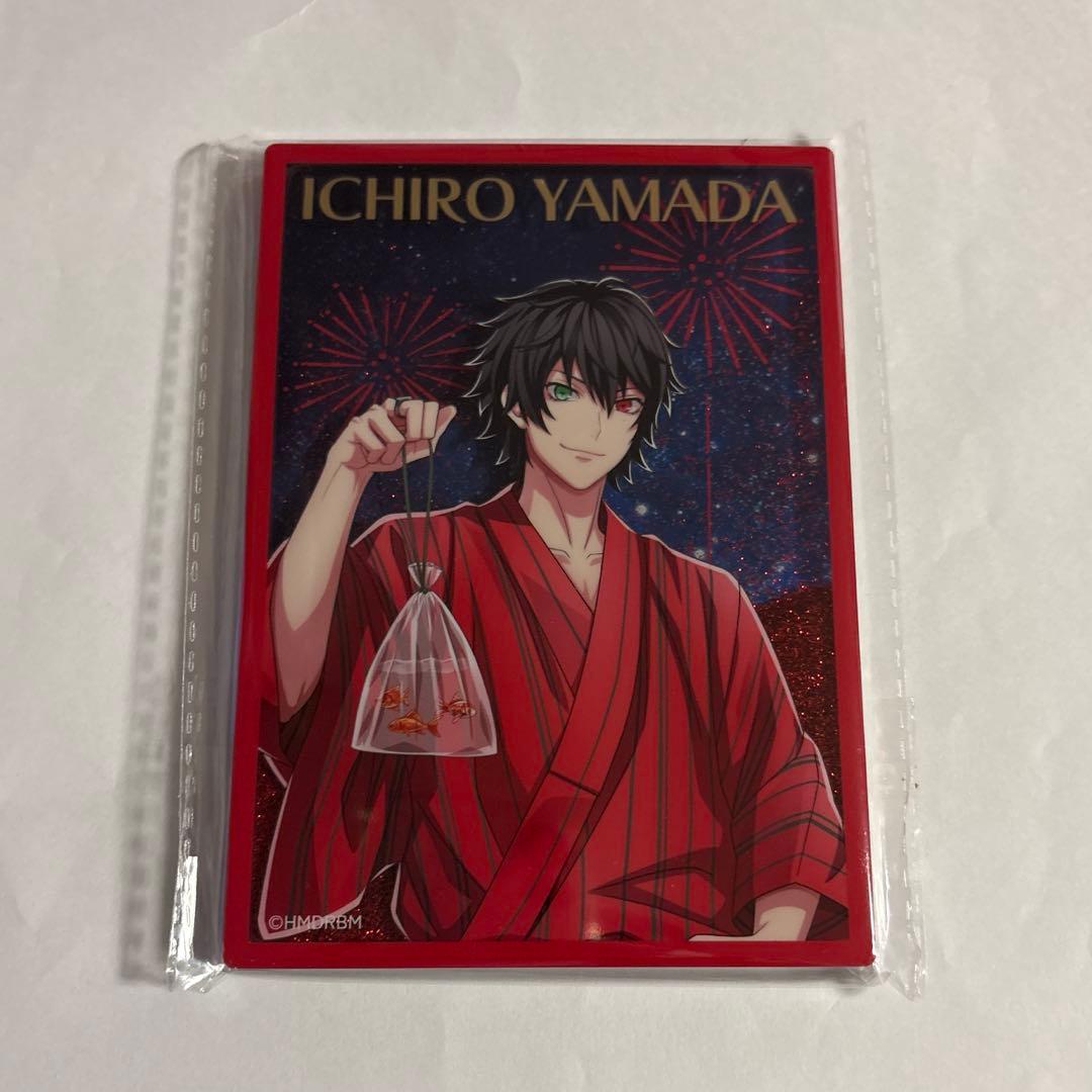 ヒプノシスマイク オンラインくじ ラメ入りブロック 山田一郎 ヒプマイ