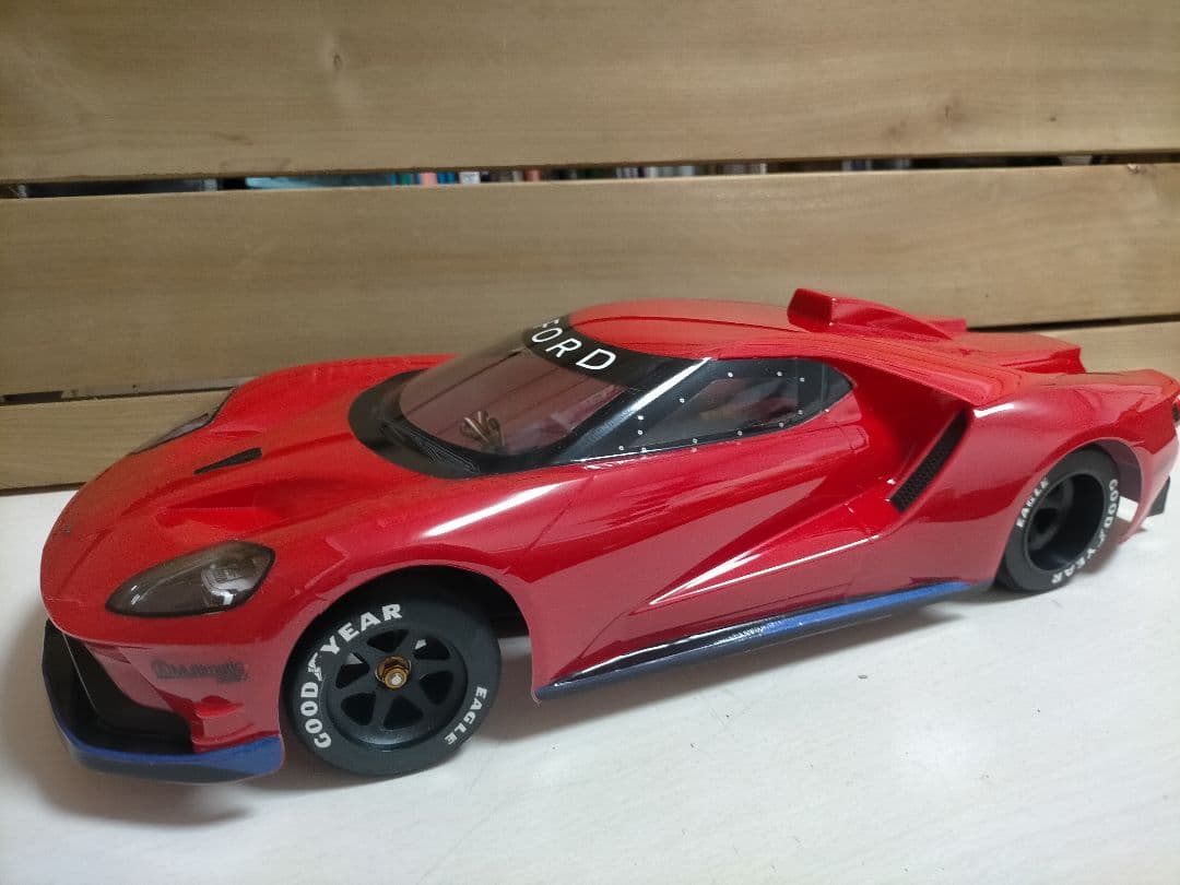未使用！ フォードGT 　ford gt MK2　1/10 タミヤ　ボディのみ タミヤ 1/10ラジコンボディのみ中古フォードGTMK2 - メルカリ