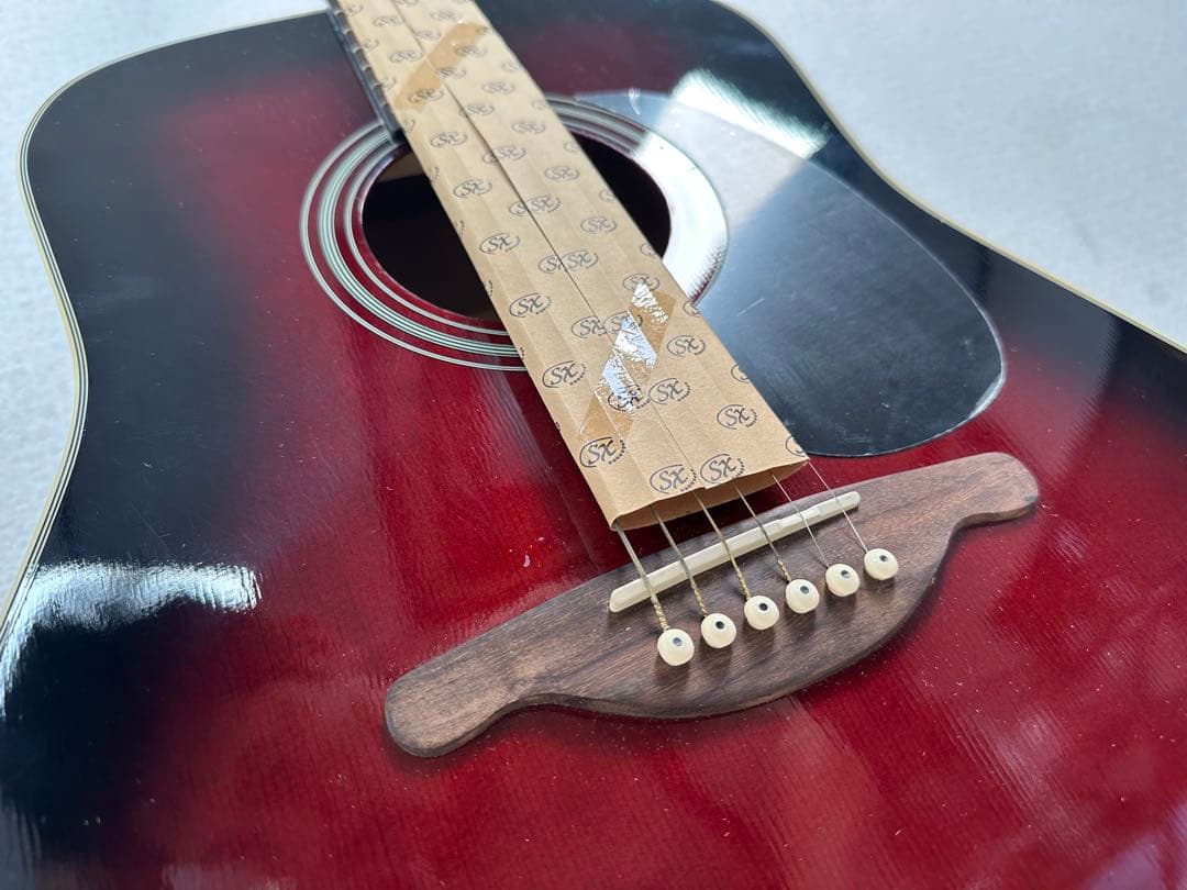 未使用品 アコースティックギター SX DG1K/VS レッド ※31※ - メルカリ