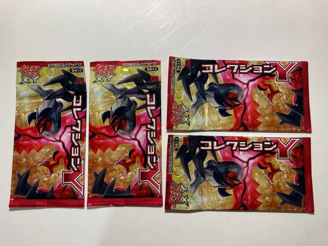 コレクションY◆未開封4パック◆ポケモンカードゲームXY 拡張パック 6025] ポケモンカードXY 拡張パック コレクションY 未開封BOX