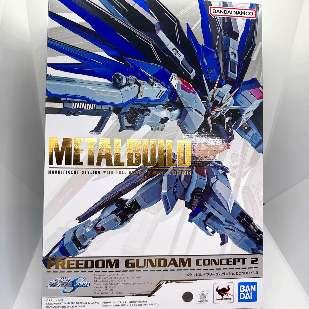 【新品未開封】メタルビルド　ガンダムSEED フリーダムガンダムCONCEPT2
