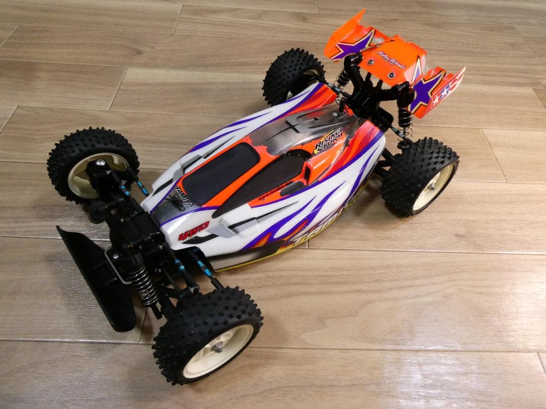 タミヤ ライジングストーム　DF-02　4WDバギーRCカー本体 Yahoo!オークション -「ライジングストーム」の落札相場・落札価格