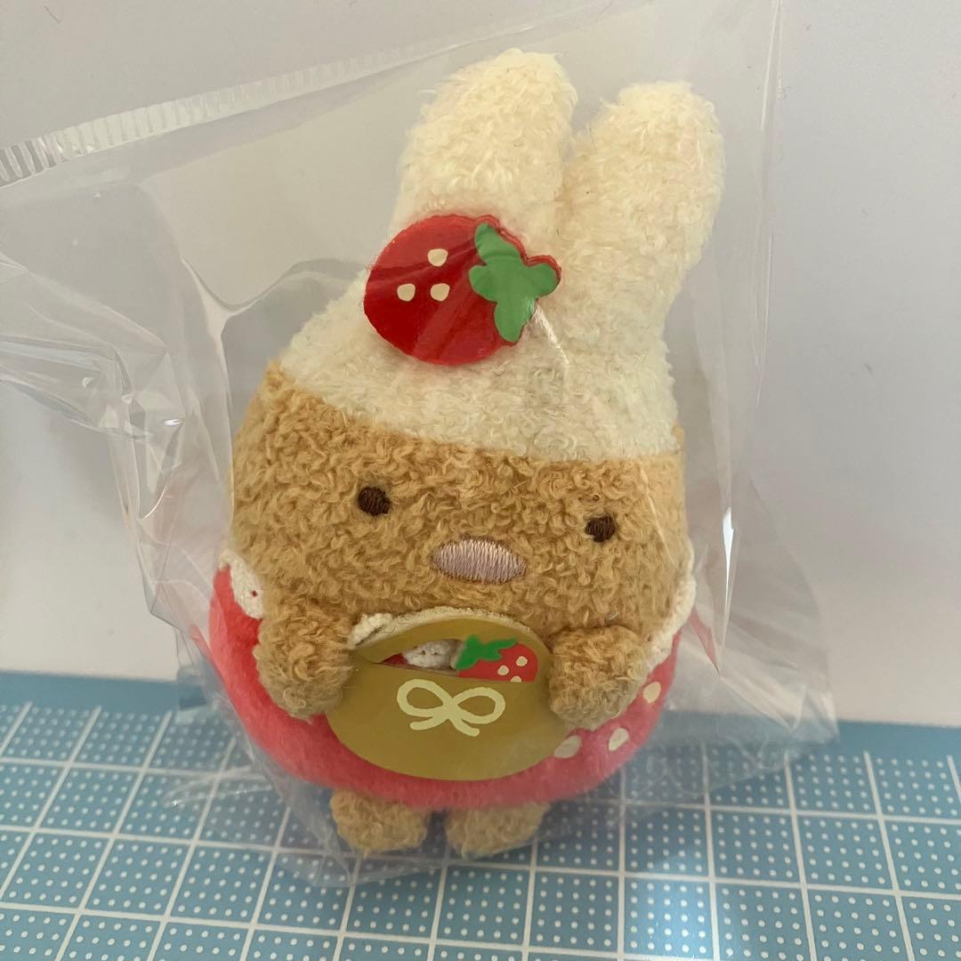 とんかつ てのりぬいぐるみ 喫茶すみっコでいちごフェアテーマ 「すみ