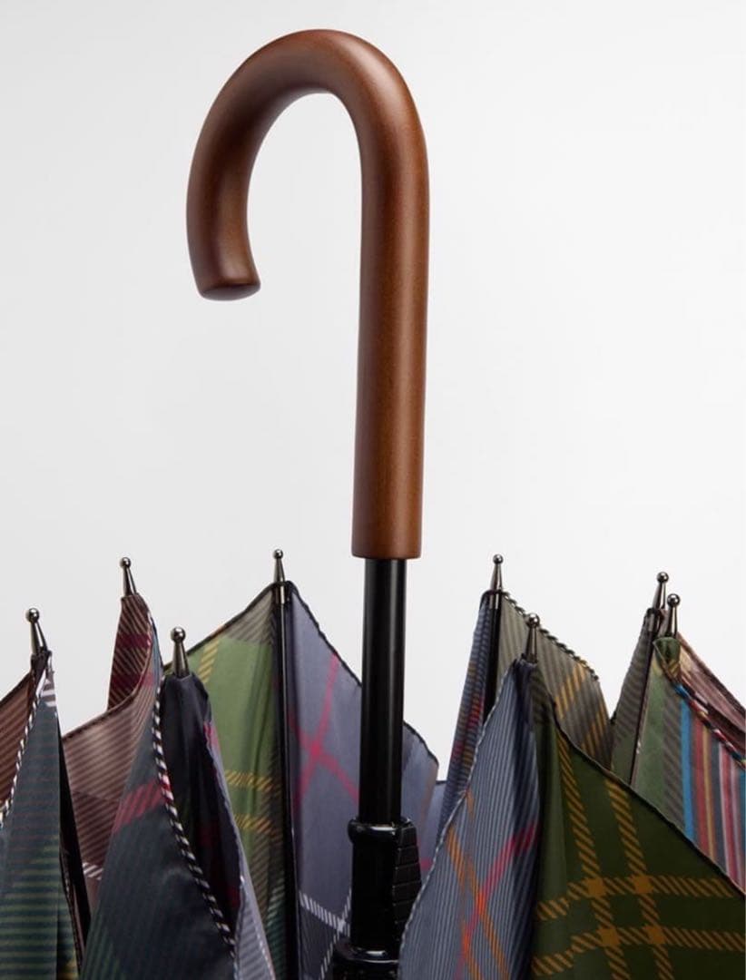 Paul Smith Barbour パッチワークチェック アンブレラ レア - メルカリ