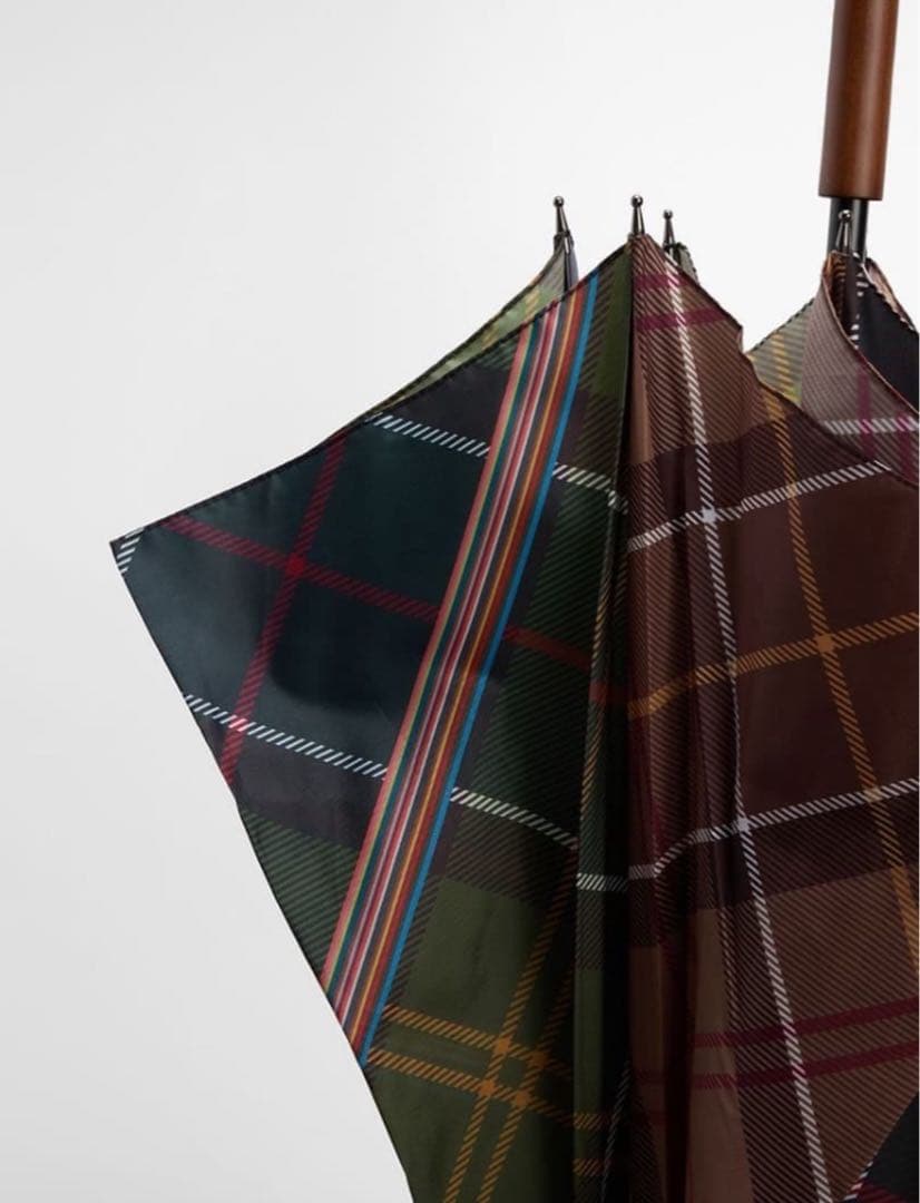Paul Smith Barbour パッチワークチェック アンブレラ レア - メルカリ