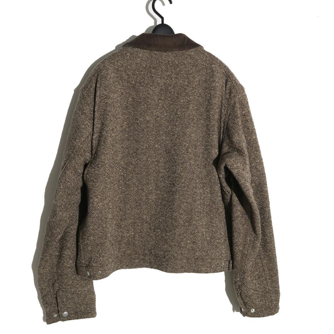25AW AURALEE HOMESPUN TWEED ZIP BLOUSON - メルカリ