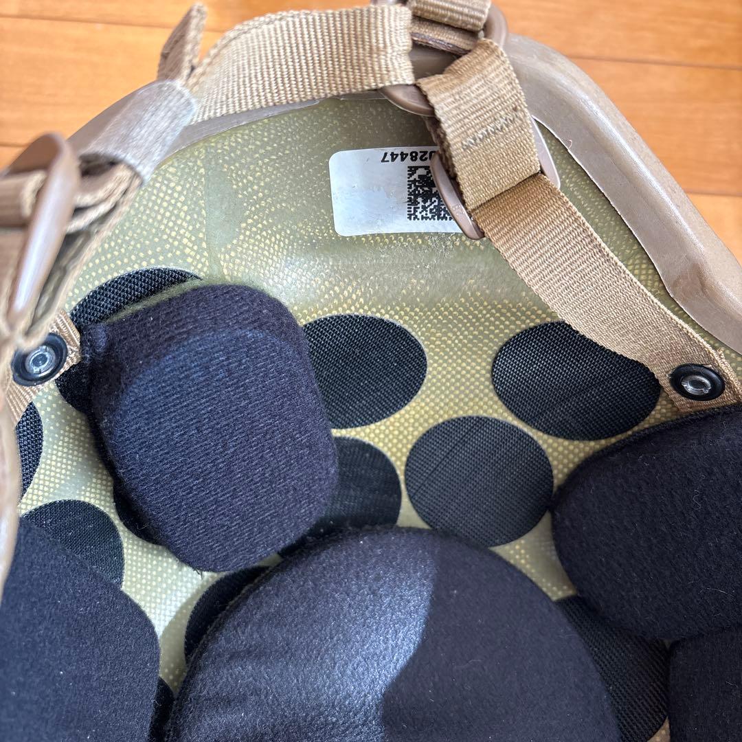 米軍放出品 USMC GENTEX LWMCH ライトウェイトヘルメット 実物 - メルカリ