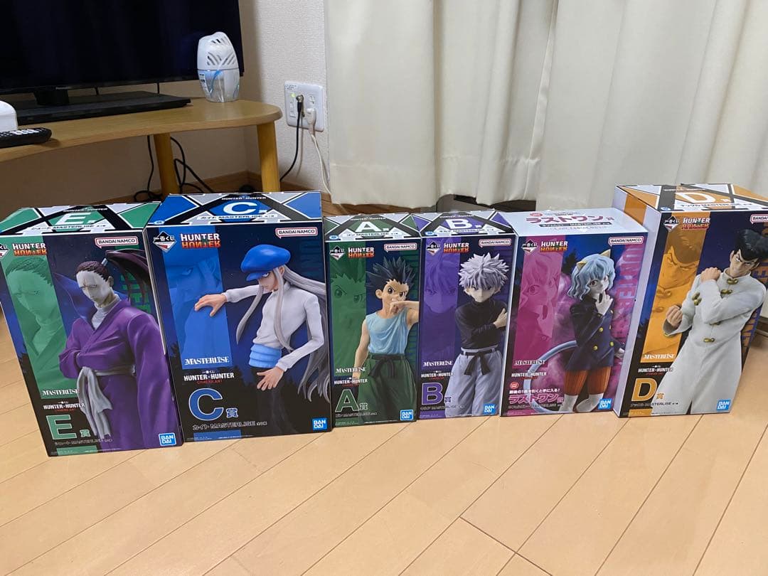 HUNTER × HUNTER一番くじフィギュア6体セット ゴンキルアナックル 一番くじ HUNTER×HUNTER CHMERA ANT｜一番くじ倶楽部｜BANDAI SPIRITS