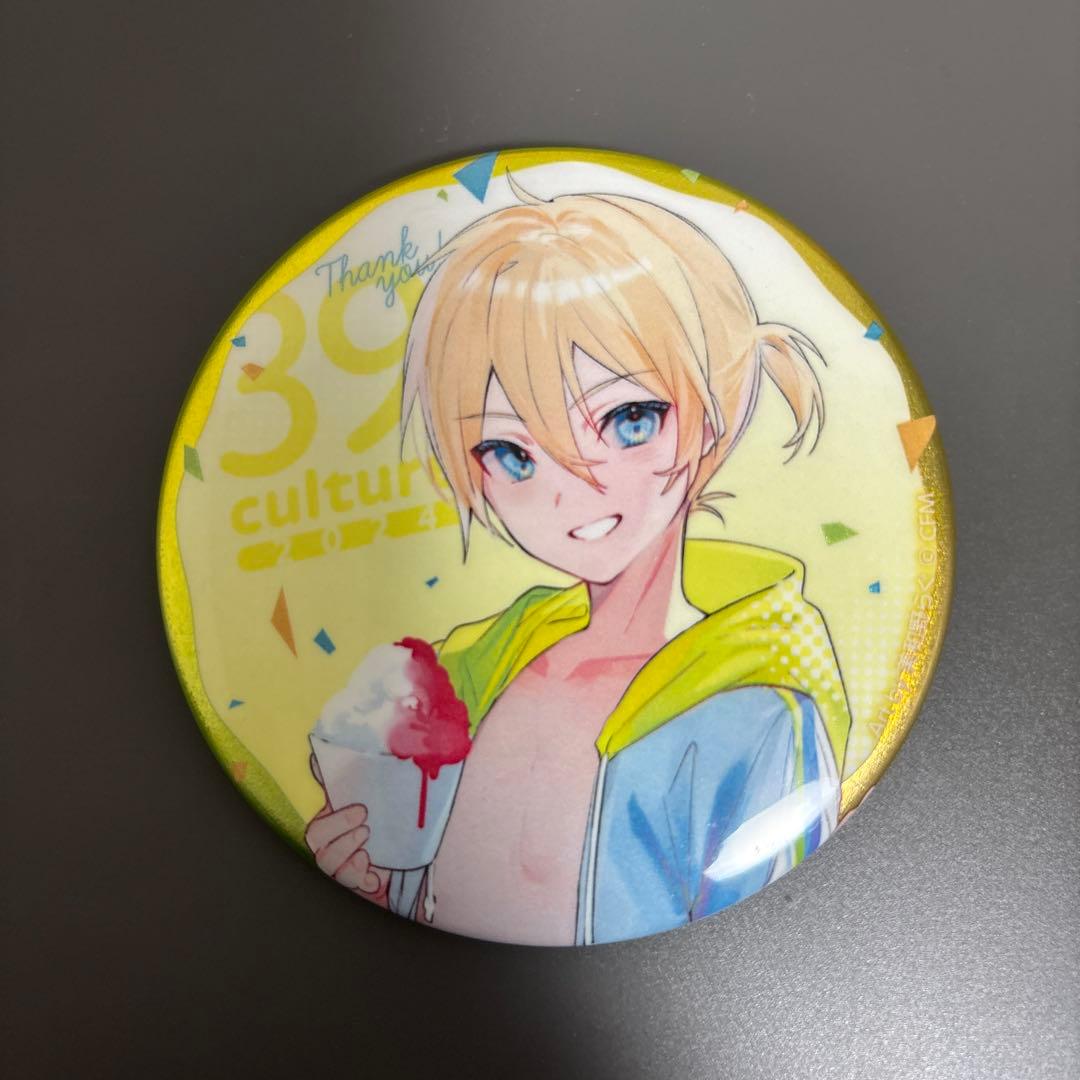 鏡音レン 39culture 缶バッチ - メルカリ
