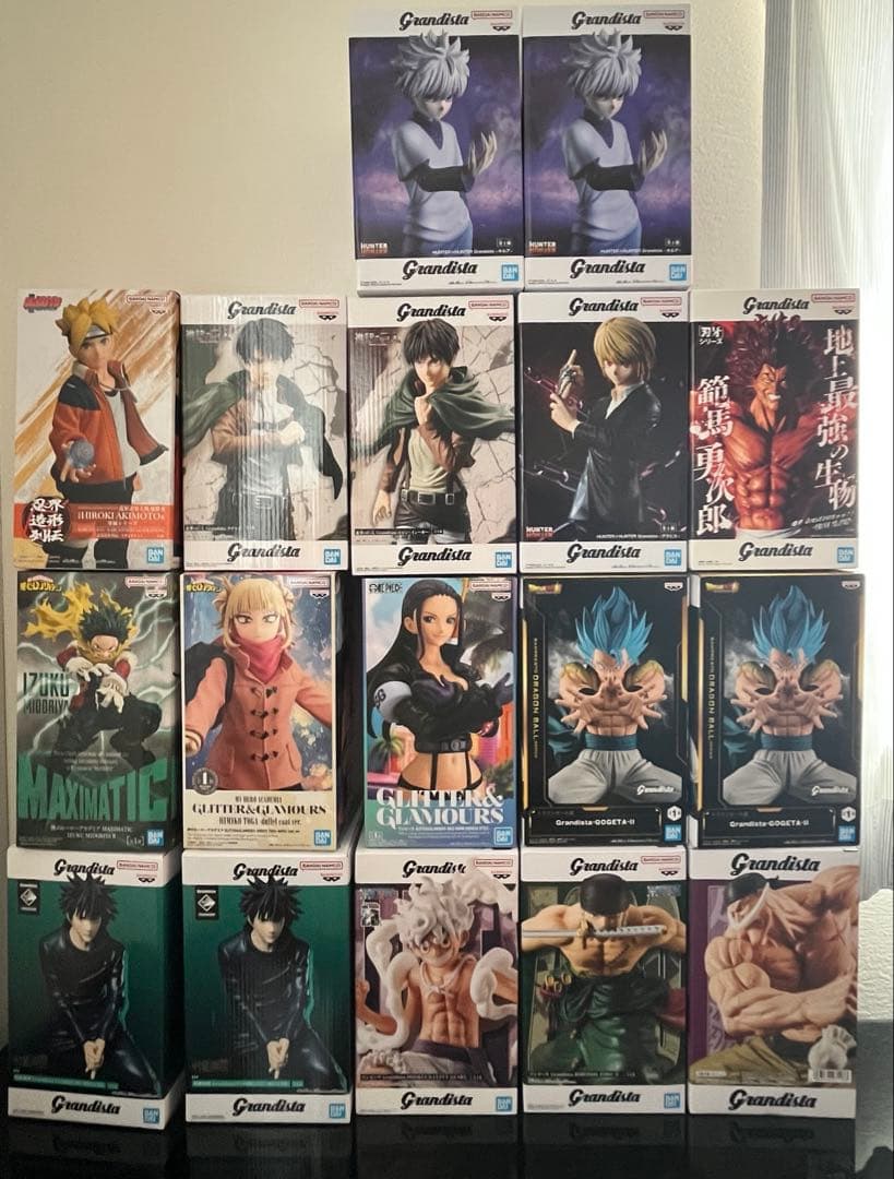 プライズフィギュア　17個セット　グランディスタ　グリグラ　マキシマティック