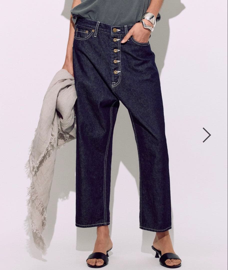 BRILL ボタンフライデニムパンツ - メルカリ