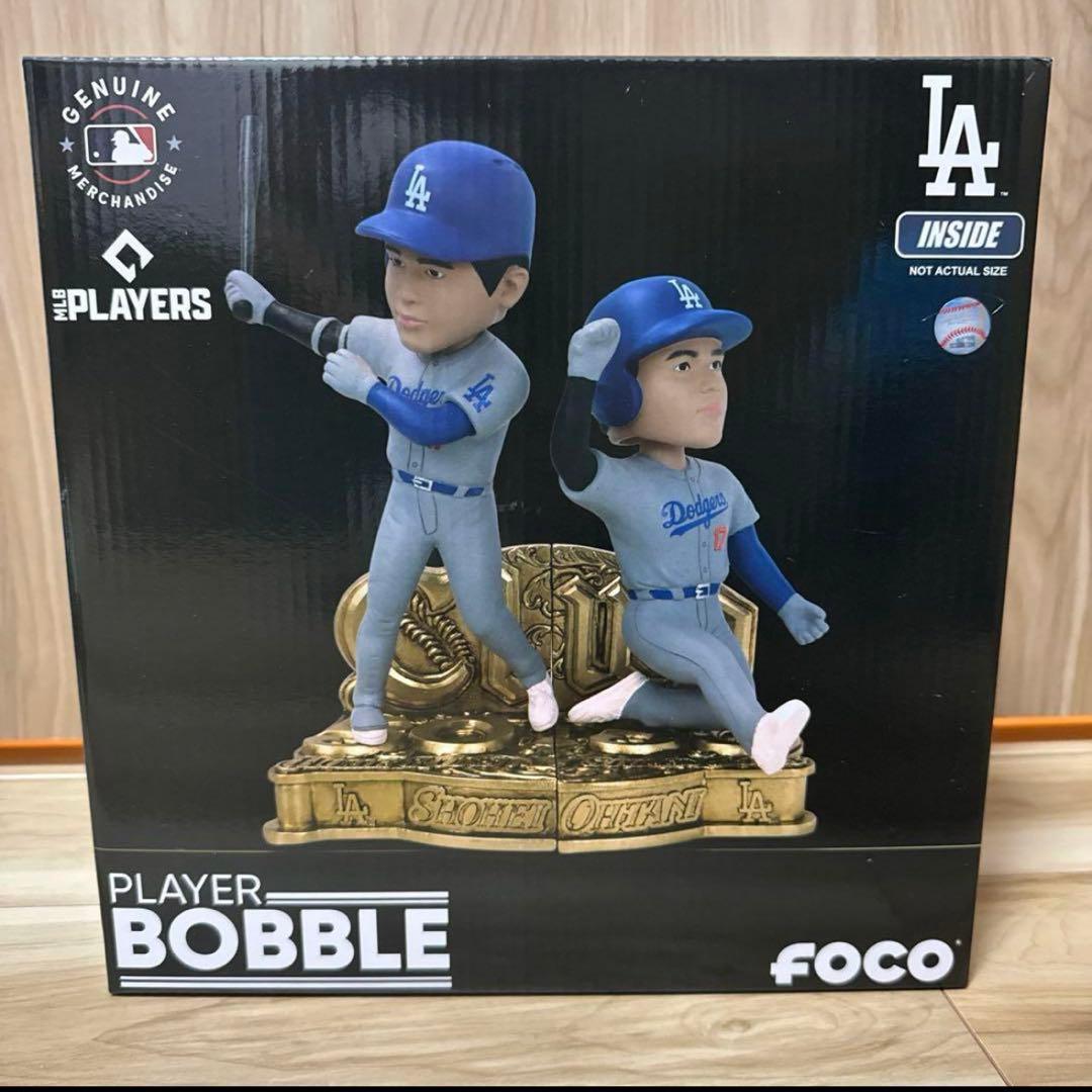 MLBボブルヘッド、大谷翔平、ドジャース1stSGA、2体セット