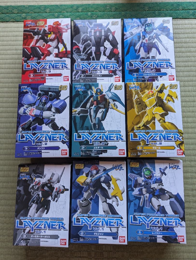 スーパーミニプラ　SPTレイズナー 　9点セット 蒼き流星SPTレイズナー』の機体がスーパーミニプラ化！「レイズナー