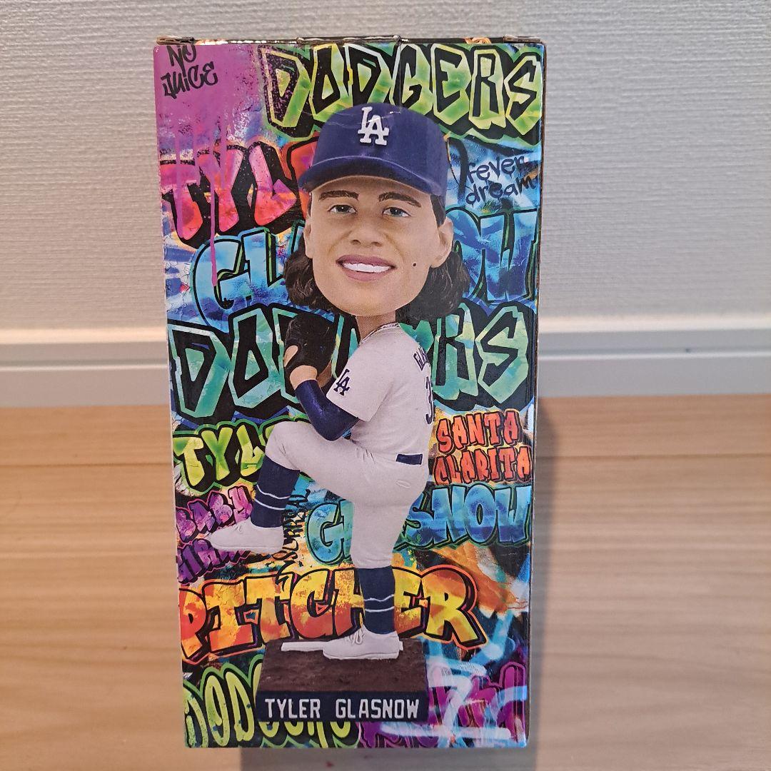 ドジャース タイラーグラスノーTyler Glasnow ボブルヘッド - メルカリ