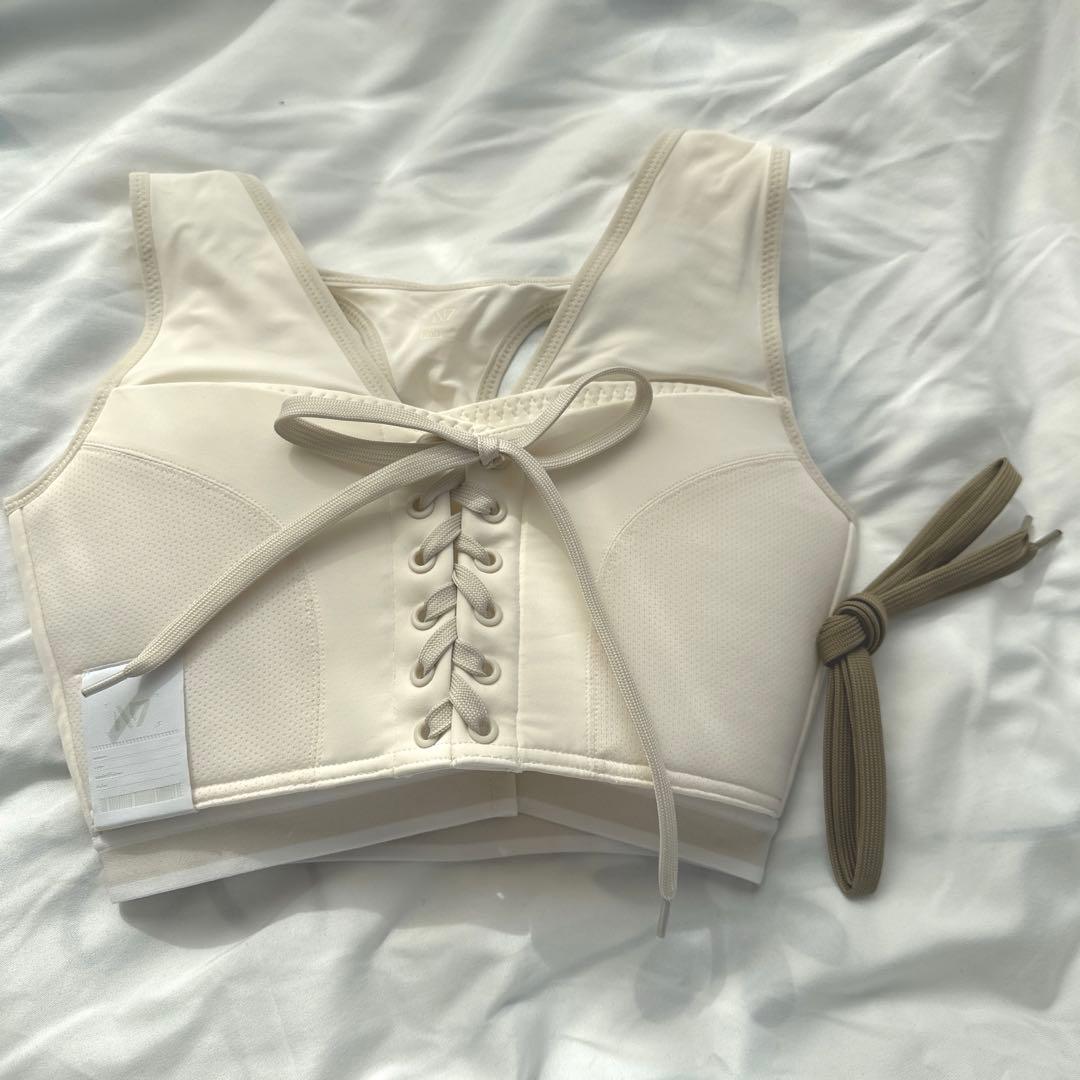 新品 N7 スポーツブラ かとうひなた ホワイト