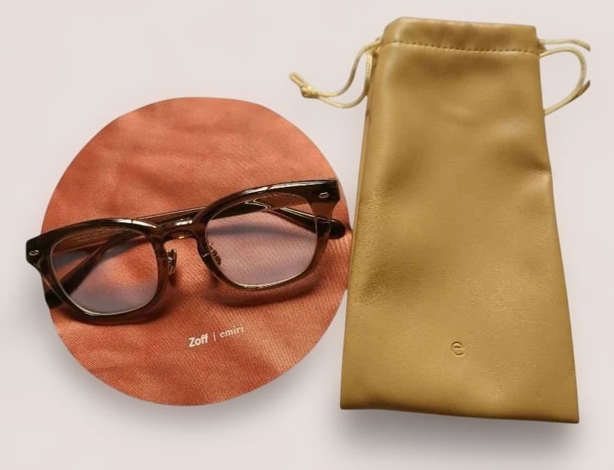 Zoff　コラボメガネ　辺見えみり dill　グレー　クリア　限定　完売