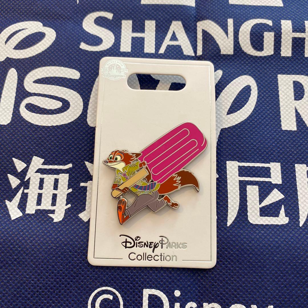上海ディズニーランド ズートピア ピンバッジ - メルカリ