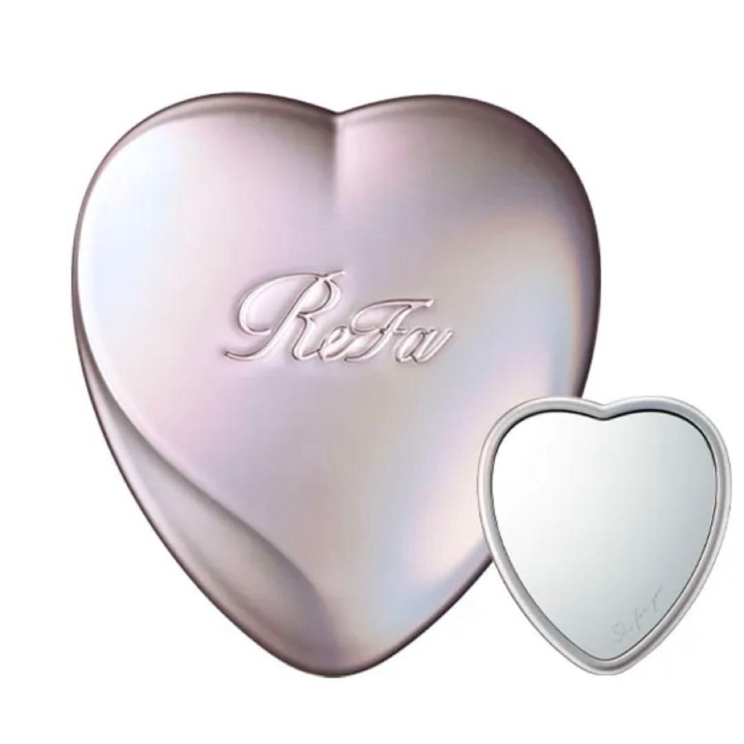 ReFa ハートコームアイラとハートミラーセット　新色　シルキーピンク