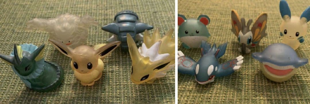 ポケモン人形　クリアポケモン　レア　ポケットモンスター　10体セット