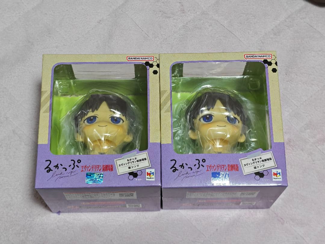 新品フィギュア エヴァンゲリオン るかっぷ 碇シンジ 2セット Amazon | るかっぷ ヱヴァンゲリヲン新劇場版 碇シンジ 約110mm PVC製