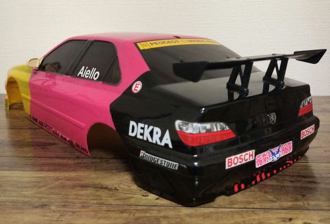 1/10タミヤ プジョー406 ラジコンボディ - メルカリ