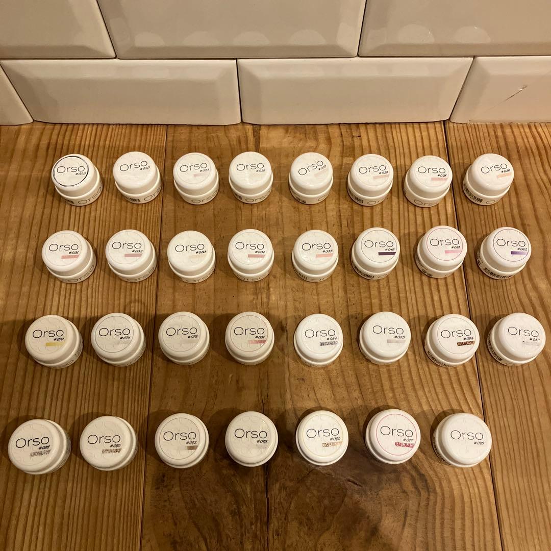 orso オルソ　カラージェル　31色セット