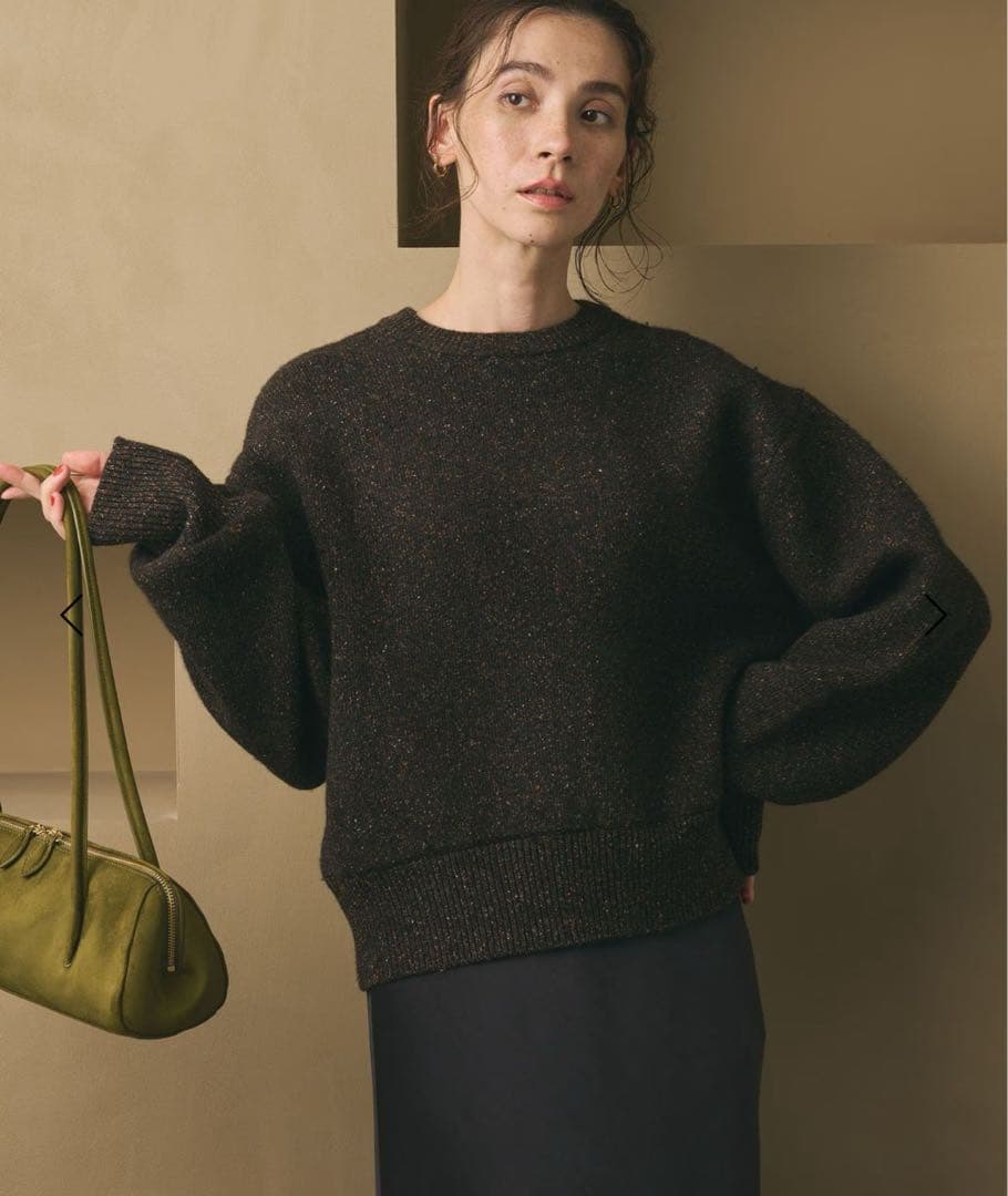 BEAUTY&YOUTH UNITEDARROWS ウールブレンド シルクネップ