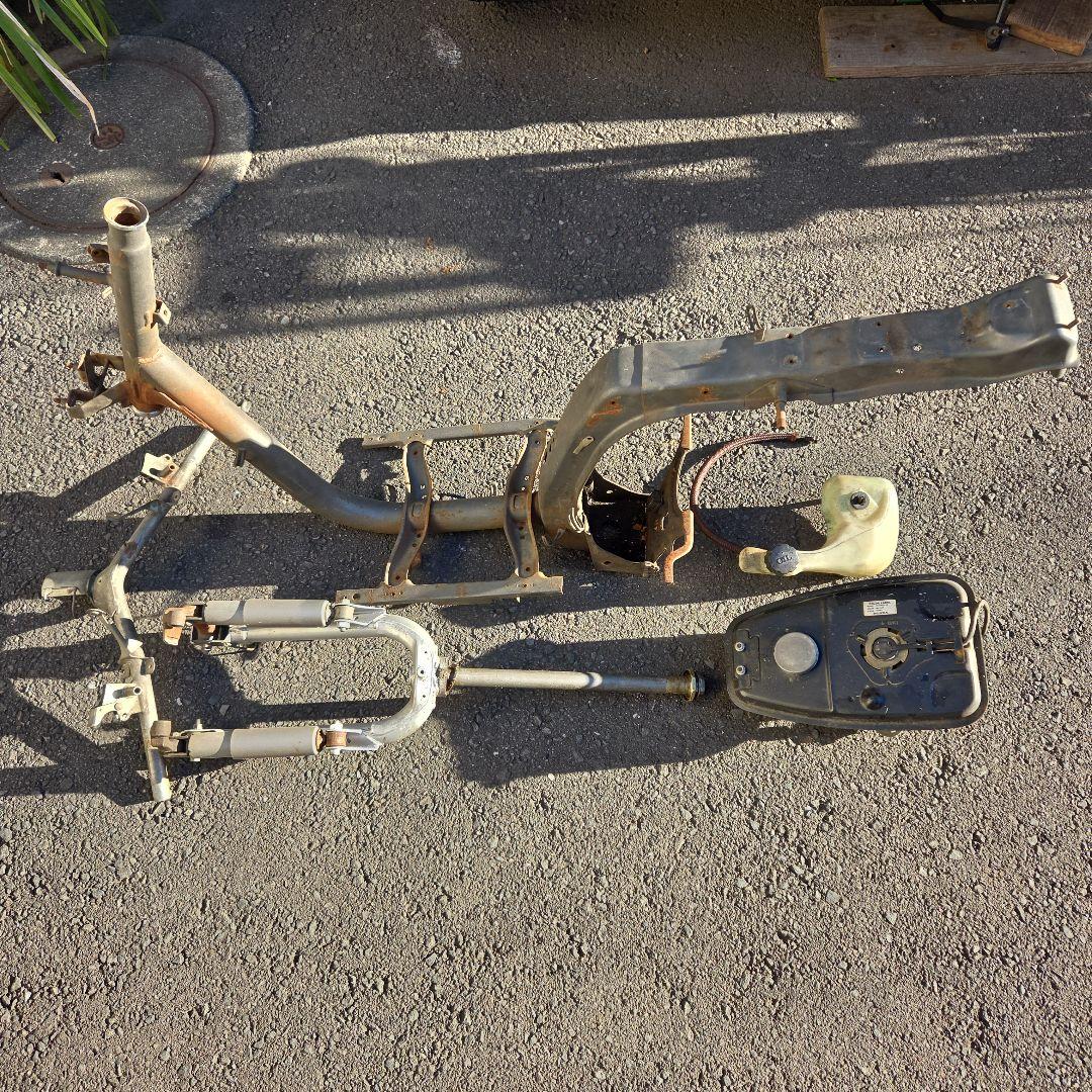 af09 スーパータクト クレージュタクト フレーム ハンドル タンク Yahoo!オークション - AF09 スーパータクト スパタク クレージュタク