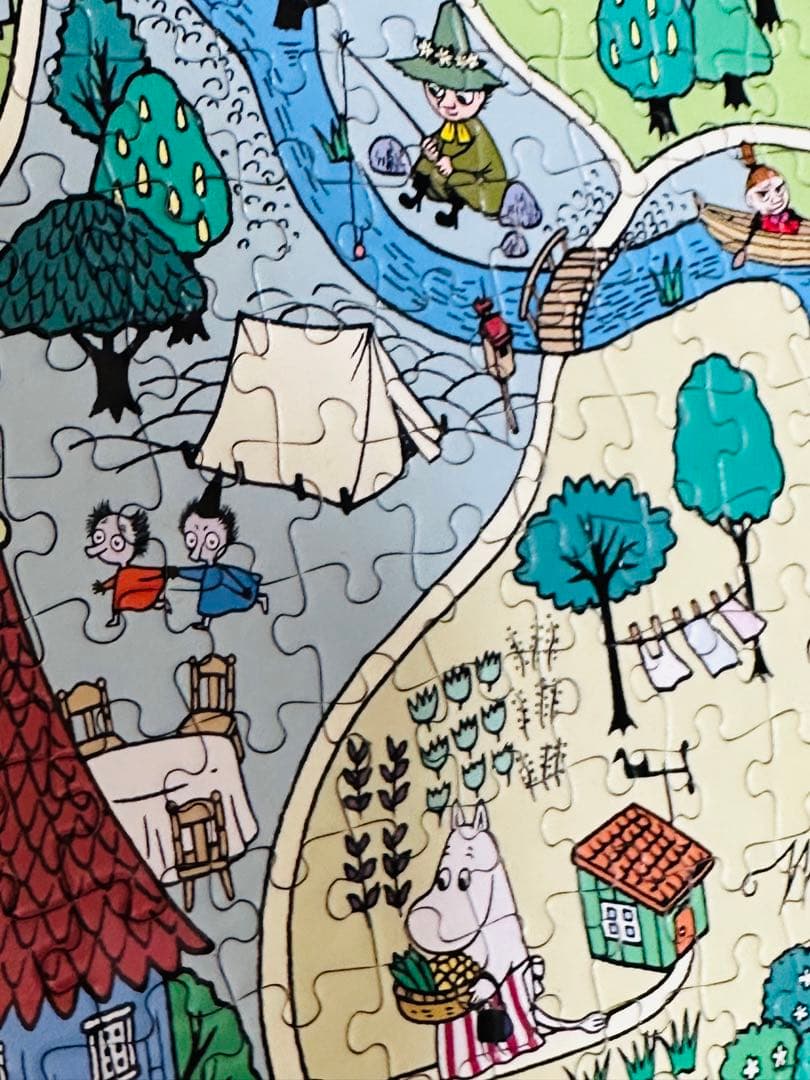 レア ムーミン谷地図・Ⅱ ジグソーパズル 1000ピース - メルカリ