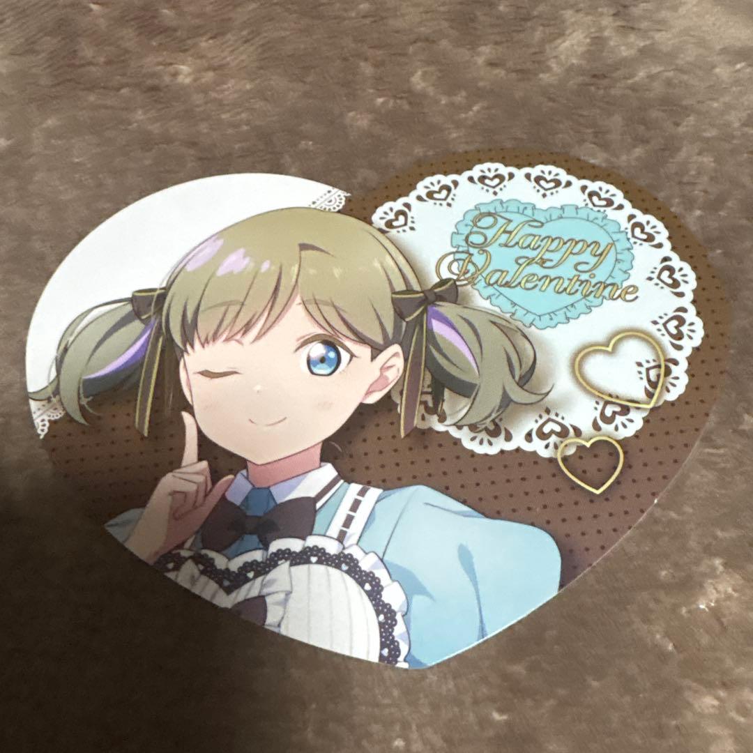 ラブライブ！ Liella! バレンタイン 特典 ハート型カード 唐可可