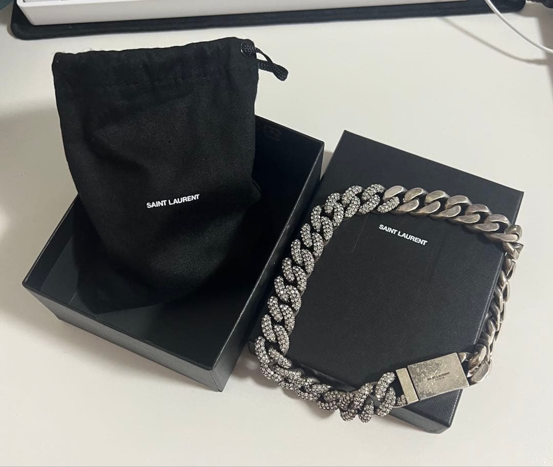 SAINT LAURENT チェーンネックレス